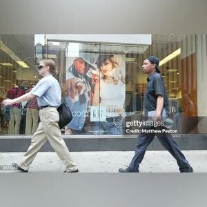 RARE Madonna and Missy Elliott GAP PROMOTIONAL Storefront Posters (3) HUGE